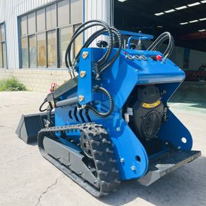 Pengiriman gratis harga pabrik Multi fungsi mesin pemuat selip kecil beroda terlacak EPA Euro 5 gudang untuk dijual - Product Image 3