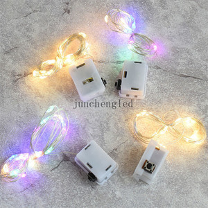 Dây Đèn LED Mini Bằng Đồng Chạy Bằng Pin Vòng Hoa Giáng Sinh Đồ Trang Trí Tiệc Cưới Đèn Thần Tiên Cây Giáng Sinh - Product Image 3