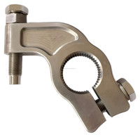 Butée de torsion en titane argenté à cannelures de 1-1/8 po avec 48 dents pour barre de torsion, accessoires pour voiture de sprint
