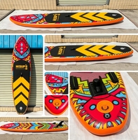 Planche de SUP gonflable EP10, très vendue, design pliable et portable pour les voyages et les sports de plein air