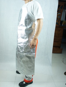 EN Nhôm Chống Cháy Bảo Vệ Chống Bức Xạ Chịu Nhiệt Phủ Nhôm Tạp Dề - Product Image 4