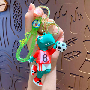 Wholesale PVC Cute Crocodile <b>Anime</b> Figure Key Chains <b>Anime</b> <b>Keychain</b> Toys for Decoration and Gift Giving - Product Image 2
