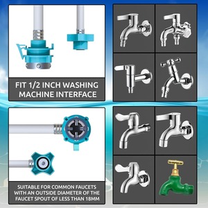 Prime Home Enterprises Fully Automatic <b>Washing</b> <b>Machine</b> Inlet Hose Pipe for Front <b>Load</b> and <b>Top</b> <b>Load</b> <b>Washing</b> <b>Machines</b> For Sale - Product Image 3