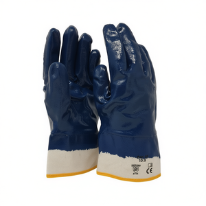Ttake Jersey Knit Gloves With Nitrile Coating Protective Gloves Size 9 For Industrial Use - Product Image 2