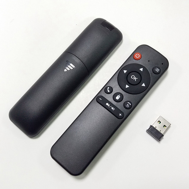 2.4G Wireless Air Mouse & Remote Control with Voice Control and USB Dongle for Home Automation