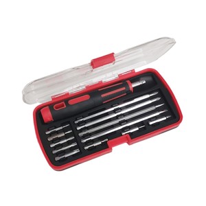 Jeu de tournevis de précision Lixin Tools, 13 pièces, métrique, en acier au chrome-vanadium, pour la réparation électronique - Product Image 2