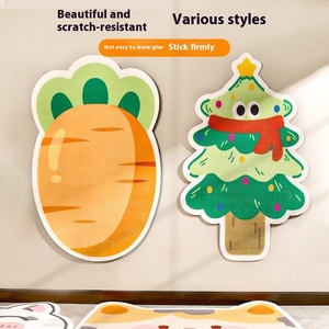 Scratch per gatti a parete antigraffio antiusura adesivo da parete verticale antigraffio giocattolo per movimento interattivo per animali domestici - Product Image 1