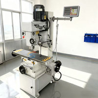 Machine de perçage et de fraisage CNC ZX50C 3 axes DRO Capacité de perçage de 50 mm Tour à métaux Fabricant d'acier Vente directe