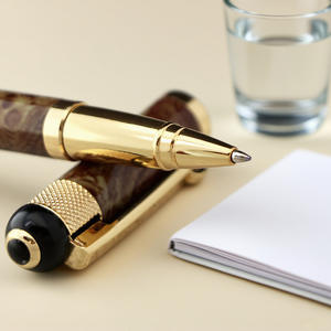 Bolígrafos Metálicos Escolares y Empresariales de 0.5mm, Negros, con Logotipo Personalizado, Venta al por Mayor de Fábrica - Product Image 2