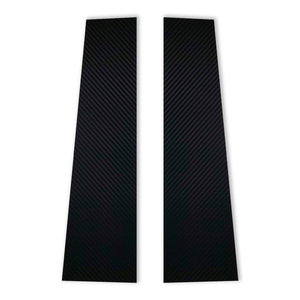 Coperture Adesive per Montante Centrale con Logo di Lusso in Carbonio per Fiat 500 Abarth, Decorazione Anti-Collisione per Carrozzeria Auto - Product Image 1