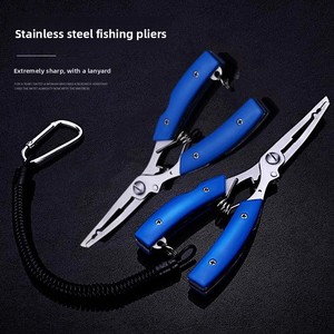 <span class=keywords><strong>Pince</strong></span> de pêche multifonction LOVITA en acier inoxydable pour dégager, couper la ligne et retirer les hameçons - Product Image 4