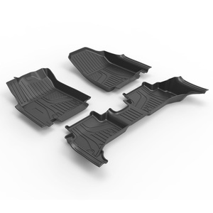 Alfombrillas antideslizantes de lujo para coche 5D TPE de nuevo diseño para 2023 <span class=keywords><strong>KIA</strong></span> Niro All Weather Floor Liner Foot Pad - Product Image 2