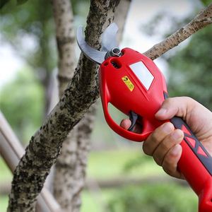 Electric Garden Pruning Tools Lithium <b>Battery</b> Powered Garden Pruning Shears Fruit Tree Plant Scissors Forestry Machinery Tools - Product Image 2