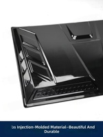 Pour BYD Shark 6 : Cache de ventilation de capot, garniture décorative, panneau ABS moulé par injection, accessoires de mise à niveau extérieure, 1 pièce