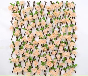 Panneaux <span class=keywords><strong>en</strong></span> <span class=keywords><strong>treillis</strong></span> de <span class=keywords><strong>bois</strong></span> de 1,2 m avec lierre artificiel, clôture <span class=keywords><strong>en</strong></span> feuilles de <span class=keywords><strong>bois</strong></span> pour l'intimité, <span class=keywords><strong>treillis</strong></span> <span class=keywords><strong>extensible</strong></span> pour la verdure, écran pour patio et balcon - Product Image 4