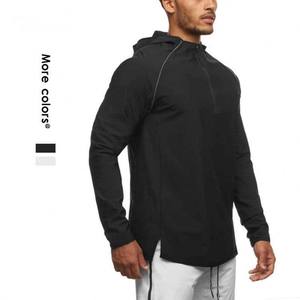 Vente en gros de <span class=keywords><strong>sweat</strong></span>-shirts de <span class=keywords><strong>Jogging</strong></span> 2 pièces, respirants et coupe-vent pour hommes - Product Image 3