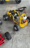 SpeedBay Steel 24V Buggy électrique à batterie pour adultes et enfants - Kart à dérive