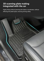 SONSANG 3D 5D Designs Personnalisation TPE Tapis De Voiture pour Tesla Modèle Y Juniper Accessoires Tapis De Sol De Voiture