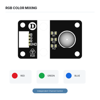 Module LED RVB pleine couleur, module électronique numérique pour Arduino, mélange de couleurs PWM, projets STEM