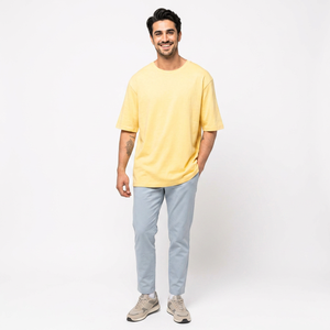 T-shirt pour homme en coton 100% - Vente flash - Haute qualité - Surdimensionné - Impression personnalisée - Broderie - T-shirts hip-hop pour homme - Product Image 1