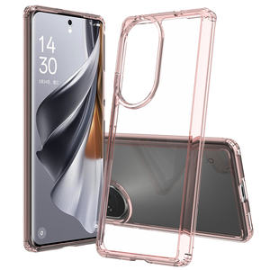 Pour OPPO Reno 10 5G étui transparent TPU + PC <span class=keywords><strong>coque</strong></span> de téléphone antichoc hybride pour OPPO Reno 10 5G étui mobile transparent - Product Image 4
