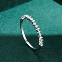 Bijoux Ada plaqués rhodium, Les Bijoux, argent sterling 925, bijoux pour femmes, bague minimaliste