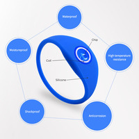 Bracelets en silicone personnalisés en usine avec puce RFID (R) (R) EV3 8K, carte de membre, mini-étiquette d'hôtel