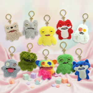 Llavero Colgante de Peluche de Monstruo Dental 3D Adorable, Muñeco Feo y Tierno con Temática de Dientes, Caja Sorpresa, Regalos de Cumpleaños - Product Image 1