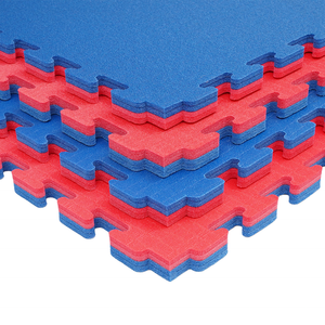 Tapis de sol professionnel Hydefoam XPE pour arts martiaux, karaté, taekwondo, judo, approuvé par la WKF, tapis de karaté antidérapant 104*104cm - Product Image 4