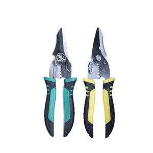 Pince à dénuder multifonctionnelle en acier inoxydable avec lame en acier à haute teneur en carbone, design pointu pour la coupe de câbles électriques et - Product Image 1