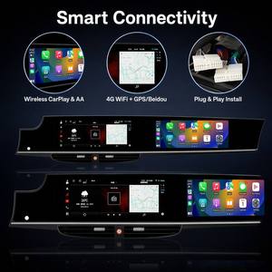 Autoradio Stereo con Doppio Schermo Touch Android da 12,3" Navigazione GPS Unità Principale Multimediale Carplay per Porsche <span class=keywords><strong>Panamera</strong></span> 970 2010-2016 - Product Image 4