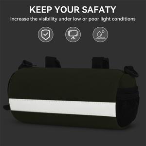 Bolsa Reflectante Impermeable <span class=keywords><strong>para</strong></span> Sillín, Alforja de <span class=keywords><strong>Bicicleta</strong></span> Ligera, Portador de Carga de Viaje, Almacenamiento Trasero - Product Image 5