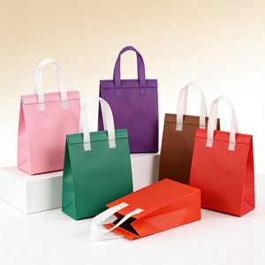 Bolsa Térmica Desechable para Almuerzo, Bolsa Aislante para Llevar, Venta al por Mayor de Fábrica, Bolsa de Aislamiento de Alimentos de Aluminio No Tejido de la Mejor Calidad - Product Image 4