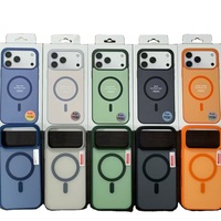 Nouveauté Coque de téléphone portable magnétique à toucher doux avec couleur contrastée, antichoc, très vendue pour iPhone 11 - Série iPhone 18