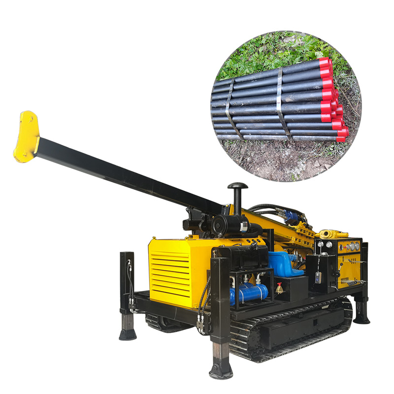 Truck Mounted Water Well Drilling Rig Hydraulic System Fast Delivery