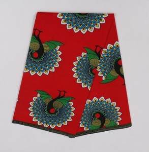 Tissu <span class=keywords><strong>pagne</strong></span> africain <span class=keywords><strong>en</strong></span> coton de haute qualité pour femmes, broderie multicolore, vente <span class=keywords><strong>en</strong></span> gros - Product Image 1