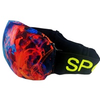 Housse de masque de ski imprimée sur mesure en tissu spandex polyester extensible pour le snowboard