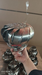 WENCHENG Cappa di Ventilazione Solare Non Alimentata in Acciaio Inossidabile, Cappa per Camino, Ventilatore da Tetto Nuovo - Product Image 3