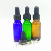  compte-gouttes en verre lisse 18/410 pour flacons cosmétiques