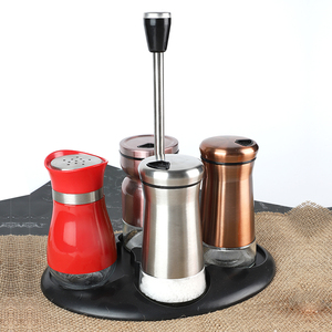Secoueur <span class=keywords><strong>à</strong></span> sel et <span class=keywords><strong>à</strong></span> poivre en acier inoxydable, avec réglage de couleur personnalisée, bouteille d'<span class=keywords><strong>épices</strong></span>, 50 pièces - Product Image 3
