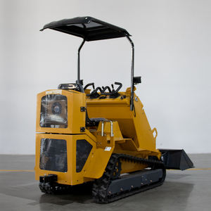 ถังขนาดเล็กรถตักดินขนาดเล็กจากประเทศจีนรถตักดินขนาดเล็กมีรางหญ้า/ถังร็อคเครื่องขุดไม้ขนาดเล็ก - Product Image 4