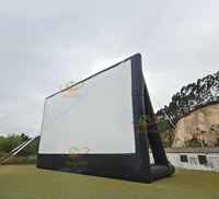 Écran extérieur gonflable de projecteur d'écran de cinéma de grand équipement extérieur gonflable de cinéma