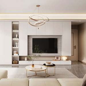 Premium Quality Versatile LED <b>TV</b> <b>Cabinet</b> Living Room Smart Design Attractive Styles <b>Wood</b> Panel Adds Charm Your Home Hotel Fits - Product Image 1