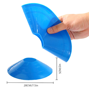 Discos Coloridos para Treinamento de Futebol, <span class=keywords><strong>Cones</strong></span> Leves para Agilidade, Equipamento Durável para Treinamento Esportivo - Product Image 2