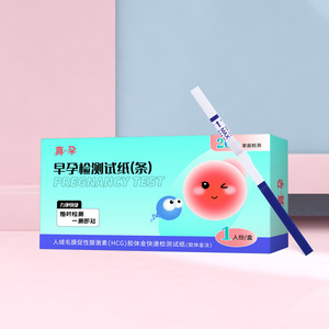 Bandelettes de test de grossesse précoce True Pregnancy, méthode à l'or colloïdal, boîte de 1 pièce, usage domestique - Product Image 3