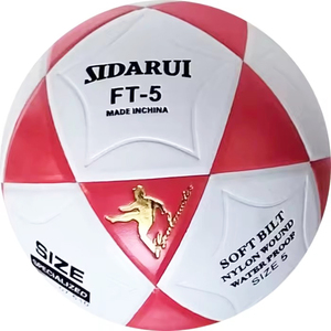 Pallone da Calcio Professionale Ufficiale Bianco <span class=keywords><strong>e</strong></span> Nero in PU Laminato per Vendita all'Ingrosso - Product Image 5