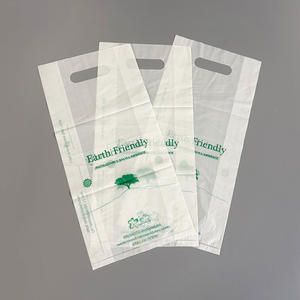 ถุงหูหิ้วแบบสอดด้านข้าง ย่อยสลายได้ เป็นมิตรกับสิ่งแวดล้อม พิมพ์โลโก้ได้ตามต้องการ รีไซเคิลได้ เหมาะสำหรับร้านบูติก บรรจุภัณฑ์ของขวัญ - Product Image 4