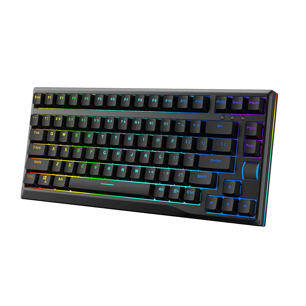 hot plug Special design private tooling new mechanical keyboard with Oem Wireless Game Machine Keyboard Rechargeable rgb