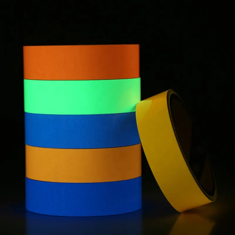 Glow in The Dark Tape Luminous Photoluminescent Luminescent Emergency Roll Safety Egress Markers Stairs