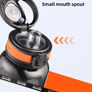 Livraison rapide 700ml 1000ml 32oz Bouteille de sports nautiques en Tritan sans Bpa écologique avec sangle - Product Image 5